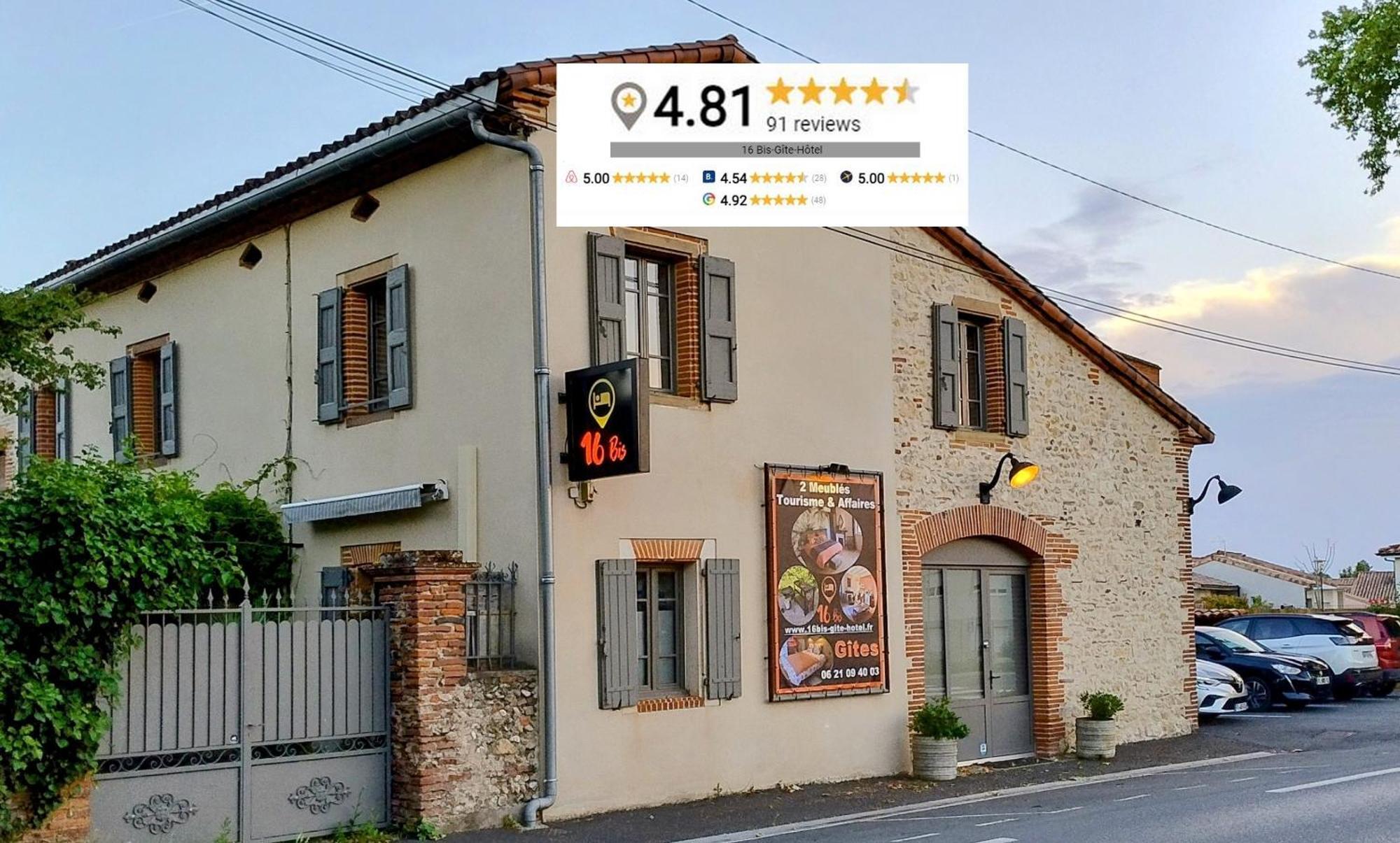 16 Bis-Gite-Hotel-Appartement Marssac-sur-Tarn Esterno foto